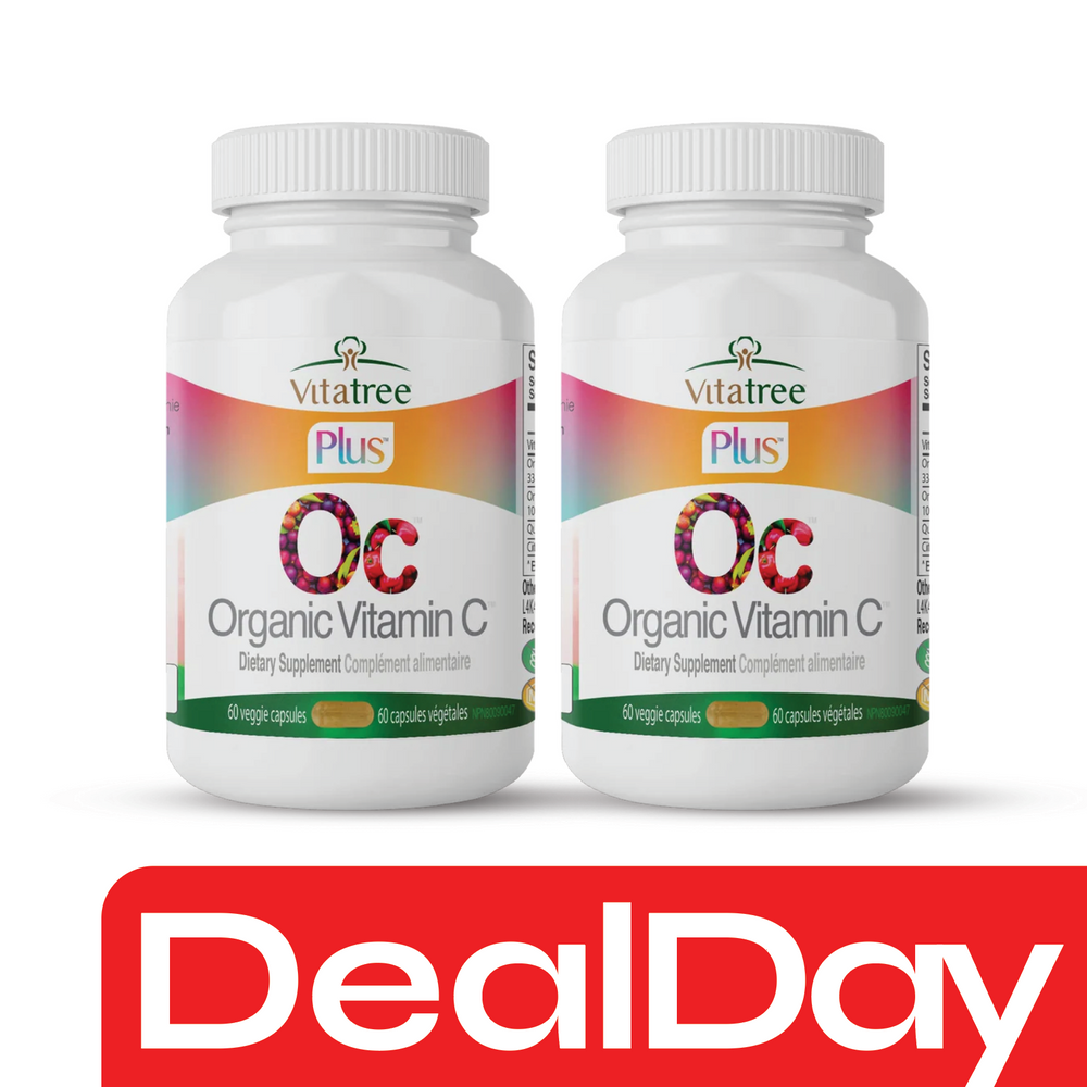 Organic Vitamin C 2 Bottle Offer - Deal Day