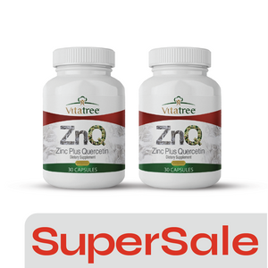 Zinc Plus Quercetin 2 Bottle Offer - Super Sale